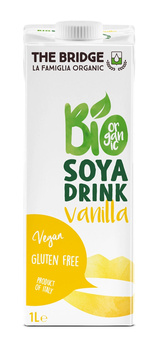 Napój Sojowy o Smaku Waniliowym Bezglutenowy BIO (3 szt x 1 l)