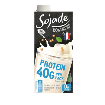 Napój Proteinowy Sojowy Naturalny Bez Cukru Bezglutenowy BIO (2 szt x 750 ml)