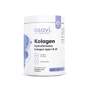 Kolagen Hydrolizowany Bezglutenowy w Proszku 300 g