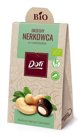 Orzechy Nerkowca w Czekoladzie Gorzkiej Bezglutenowe BIO (3 szt x 50 g)