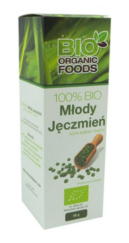 Sok z Młodego Jęczmienia BIO (500 Mg) 560 Tabletek