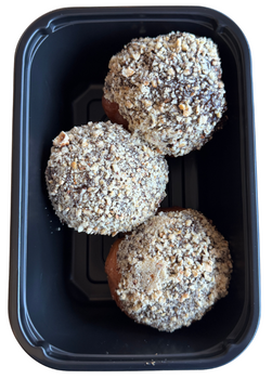 Pączki w Czekoladzie Bezglutenowe (3 Szt.) 340 g - Zdrowa Micha (Na Zamówienie