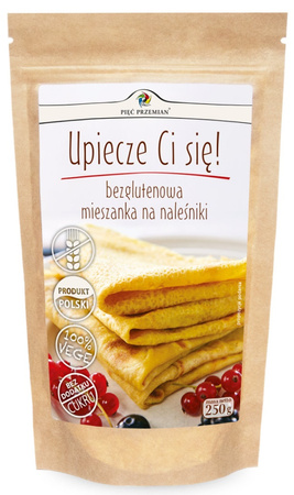 Mieszanka Na Naleśniki Bez Dodatku Cukrów Bezglutenowa 250 g