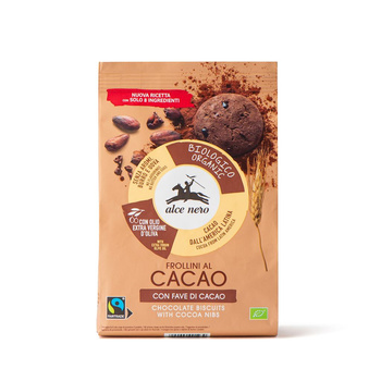 Ciastka Kakaowe z Ziarnami Kakao Fair Trade BIO (2 szt x 250 g)