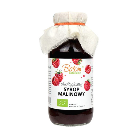 Syrop Malinowy BIO 330 ml