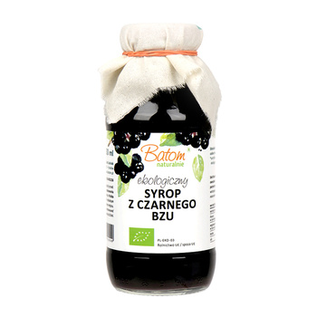 Syrop z Czarnego Bzu BIO 330 ml