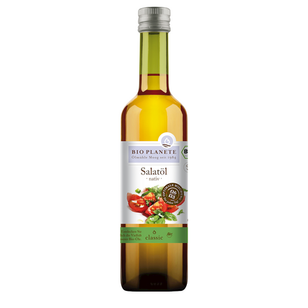 Olej Sałatkowy Tłoczony Na Zimno BIO 500 ml