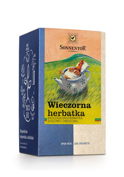 HERBATKA ZIOŁOWO - OWOCOWA WIECZORNA (EVENING TEA) BIO (18 x 1,5 g) 27 g