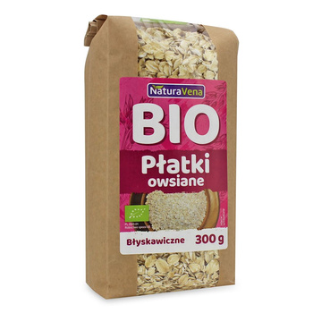 Płatki Owsiane Błyskawiczne BIO (6 szt x 300 g)
