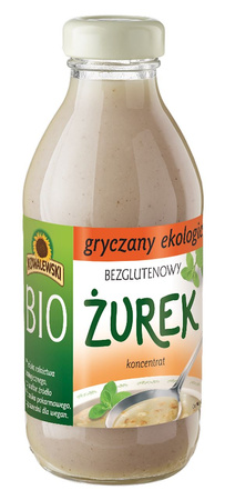 Żurek Gryczany Bezglutenowy Koncentrat Bio 320 ml (3 szt x 0,32 ml)