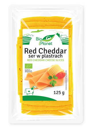 Ser Red Cheddar Plastry BIO (2 szt x 125 g)