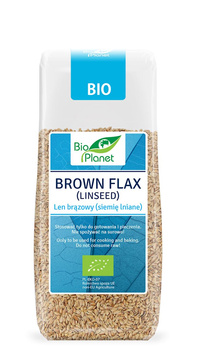 Len Brązowy (Siemię Lniane) BIO (6 szt x 200 g)