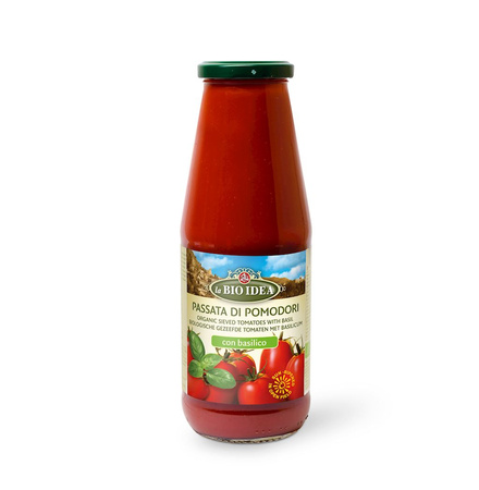 Przecier Pomidorowy Passata z Bazylią BIO 680 g