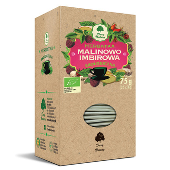 Herbatka Malinowo - Imbirowa BIO (25 x 3 g) 75 g