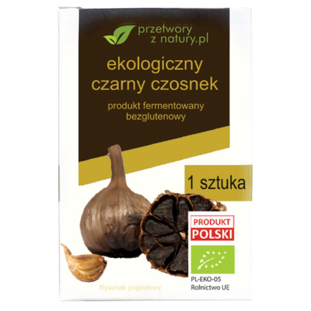 Czarny Czosnek Bezglutenowy BIO (1 Szt.) (2 szt x 50 g)
