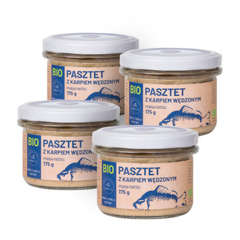 Pasztet z Karpiem Wędzonym BIO x4 (700 g)