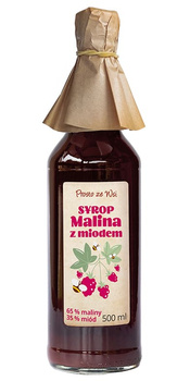 Syrop Malina z Miodem 500 ml