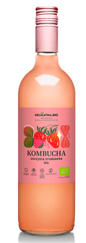 Kombucha Soczysta Truskawka BIO 750 ml