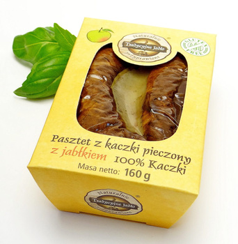 Pasztet z kaczki pieczony z jabłkiem (160 g)