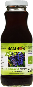 Sok z Czerwonych Winogron Nfc BIO (4 szt x 250 ml)