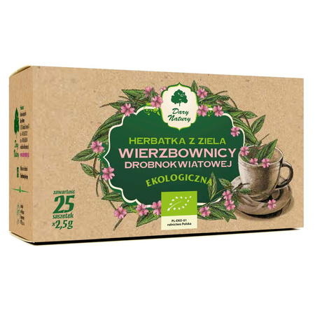 Herbatka Ziele Wierzbownicy Drobnokwiatowej BIO (25 x 2,5 g) 62,5 g