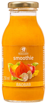 Smoothie Jabłko - Mango - Banan - Dynia - Baobab 250 ml (4 szt x 0,25 ml)