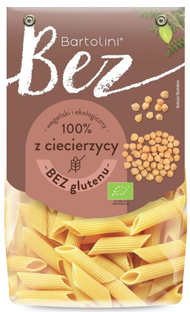 Makaron Proteinowy (Z Ciecierzycy) Penne Bezglutenowy BIO (2 szt x 250 g)