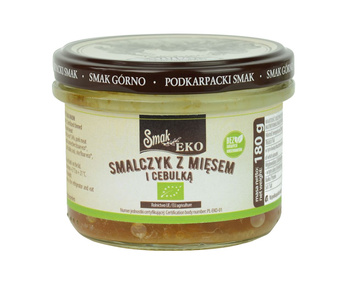 Smalec z Mięsem i Cebulką BIO (3 szt x 180 g)