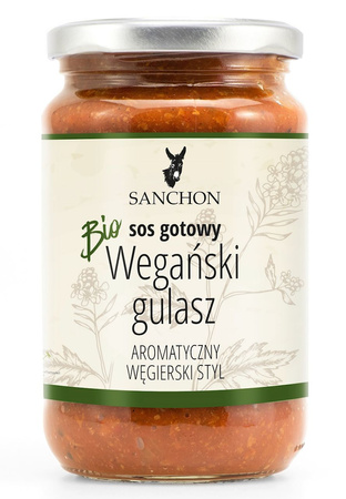 GULASZ WEGAŃSKI BEZGLUTENOWY BIO 330 ml - SANCHON