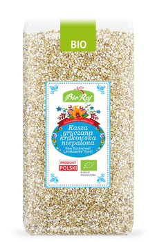 Kasza Gryczana Krakowska Niepalona BIO (Polska) (4 szt x 500 g)