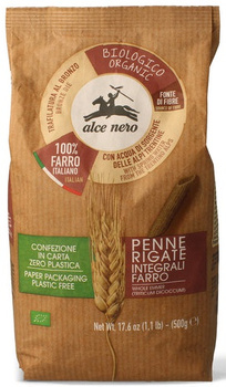 Makaron (Z Płaskurki Razowy) Penne BIO (2 szt x 500 g)