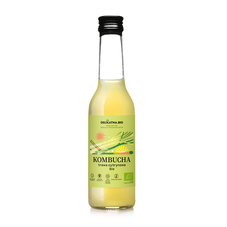 Kombucha z Trawą Cytrynową BIO 270 ml