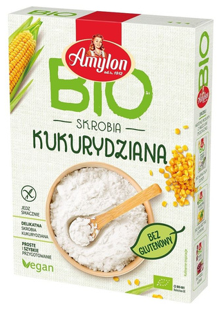 Skrobia Kukurydziana Bezglutenowa Bio (3 szt x 200 g)