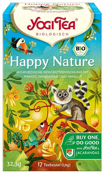 Herbatka Na Pomoc Lasom Deszczowym (Happy Nature) BIO (17 x 1,9 g) 32,3 g