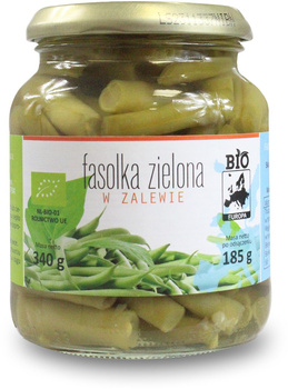 Fasolka Zielona w Zalewie BIO 340 g () (Słoik) (3 szt x 185 g)