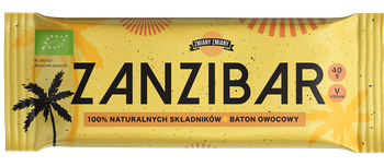 Baton Owocowy Zanzibar Bezglutenowy BIO (5 szt x 40 g)