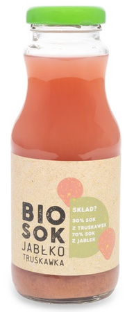 Sok Jabłkowo - Truskawkowy Nfc BIO (6 szt x 250 ml)