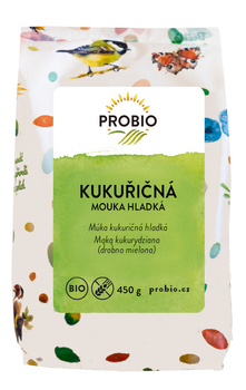 Mąka Kukurydziana Bezglutenowa BIO (4 szt x 450 g)