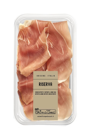 Szynka Dojrzewająca (Prosciutto Crudo) Bezglutenowa BIO 70 g