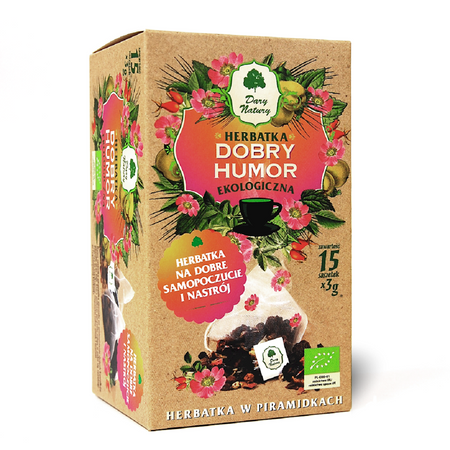 Herbatka Dobry Humor Piramidki BIO (15 x 3 g) (3 szt x 45 g)