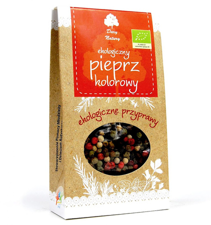 Pieprz Kolorowy Ziarno BIO 30 g