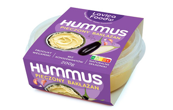 Hummus Pieczony Bakłażan (3 szt x 200 g)