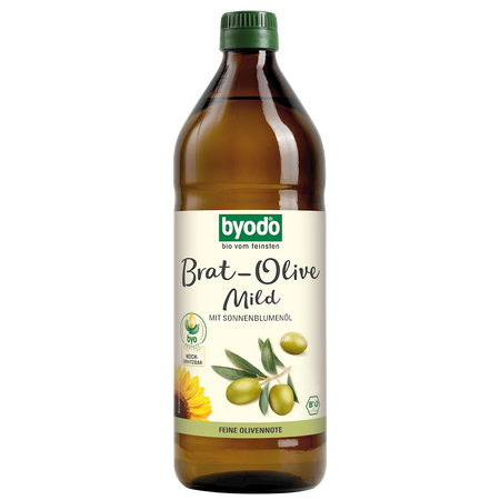 Oliwa z Oliwek z Olejem Słonecznikowym Do Gotowania i Smażenia BIO 750 ml