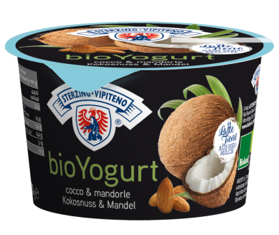 JOGURT KOKOSOWO - MIGDAŁOWY z mlEKA SIENNEGO BIO 250 g