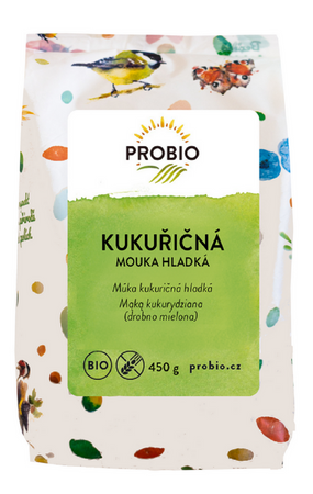 Mąka Kukurydziana Bezglutenowa Bio (4 szt x 450 g)