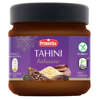 Tahini Kakaowe Bezglutenowe (2 szt x 185 g)