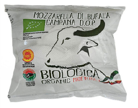 Mozzarella Di Bufala (Z Mleka Bawolego) Kulka Bio 250 G (125 g) (2 szt x 250 g)