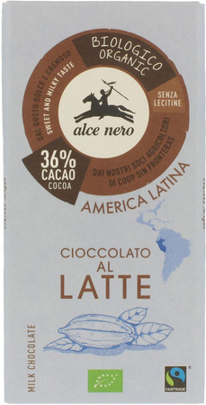 Czekolada Mleczna Fair Trade BIO (2 szt x 100 g)