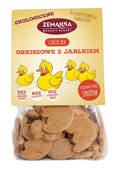 Ciastka Orkiszowe z Jabłkiem BIO (3 szt x 100 g)