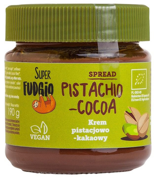 Krem Pistacjowo - Kakaowy Bezglutenowy BIO 190 g
